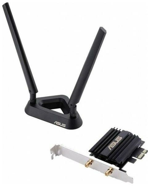 Адаптер Bluetooth+Wi-Fi ASUS PCE-AX58BT черный 90IG0610-MO0R00