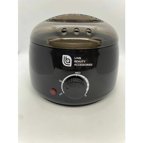 Pro wax 100 Воскоплав баночный/Воскоплав для депиляции/Разогреватель воска/Нагреватель для воска(пасты для депиляции с термостатом) 400 мл