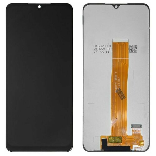 Дисплей для Samsung A022F Galaxy A02 + тачскрин (черный) 100%