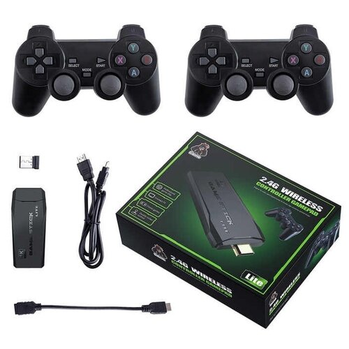 Игровая приставка в стиле ретро Game Stick Lite 4k HD TV 3500игр Эмуляторы Ps1 Геймпад Контроллер 24g wireless controller 259000₽