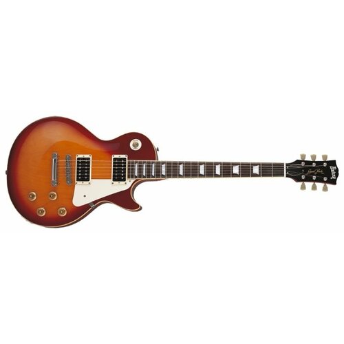 Burny RLG60 VLD электрогитара, форма корпуса Les Paul Standard, H-H, Tune-o-matic, цвет оранжевый