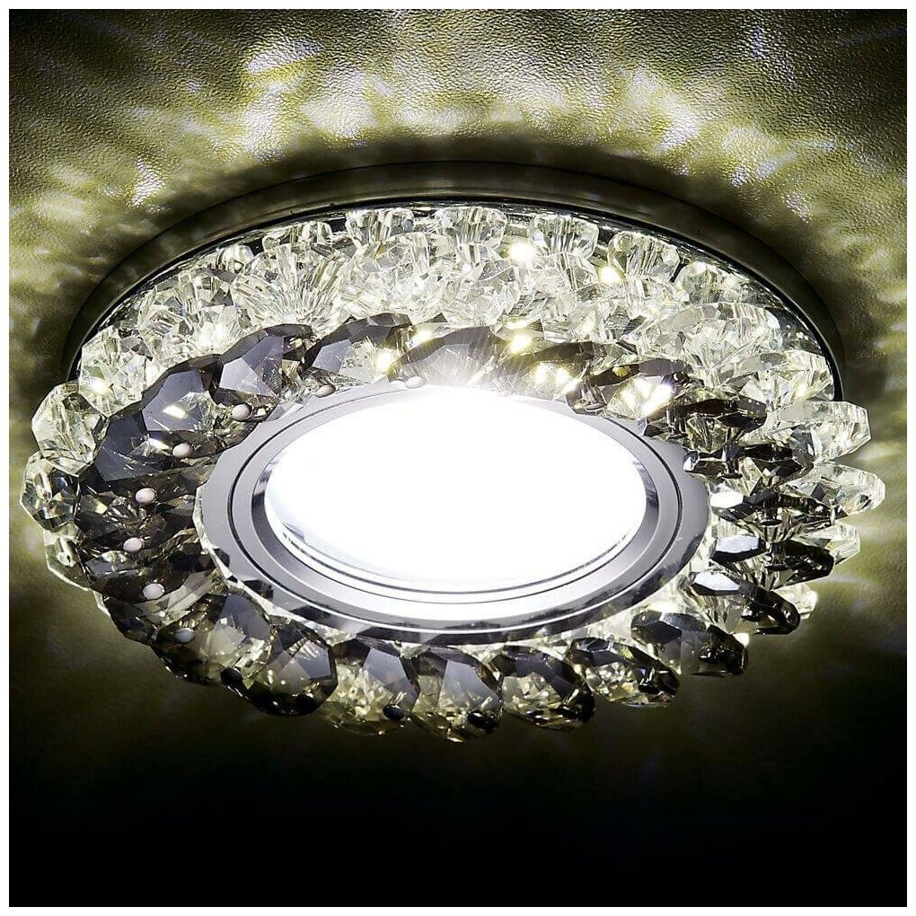 Точечный светодиодный светильник Ambrella light Led S701 CL/GD/WH - фотография № 2