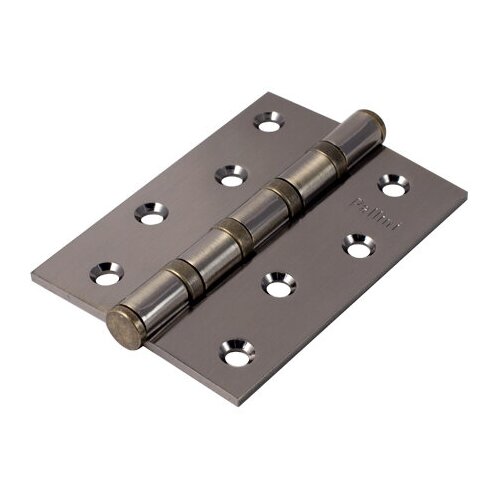 Петля PALLINI (Палини) стальная универсальная врезная PH 100х70х2,5 4BB AB Цвет: Античная бронза