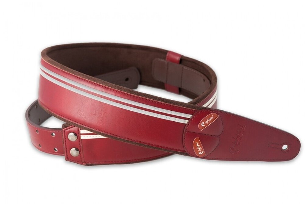 8401070110200 Steady Mojo Race Red Ремень для гитары, RightOn Straps