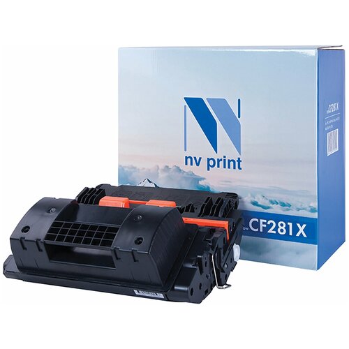 Картридж Nv-print CF281X/039H картридж комус 81x cf281x 25000 стр черный