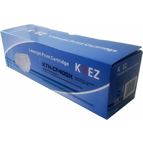 Совместимый тонер-картридж черный CF400X с чипом для HP CLJ M252/252N/252DN/252DW/M277n/M277DW 2,8Bk KREZ
