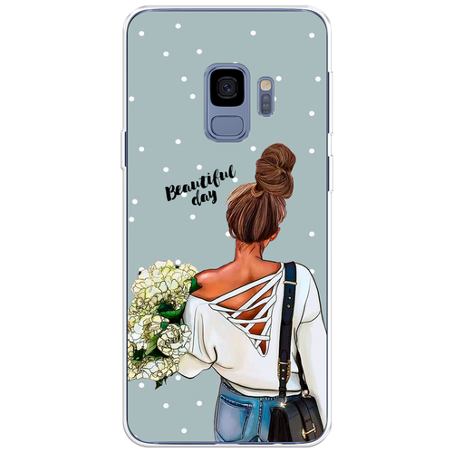 Силиконовый чехол на Samsung Galaxy S9 / Самсунг Галакси С9 Beautiful day противоударный силиконовый чехол coffee every day на samsung galaxy s9 самсунг галакси с9