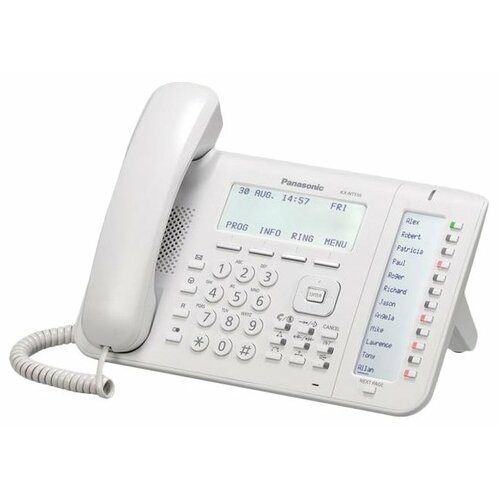 фото Voip-телефон panasonic kx-nt556 белый