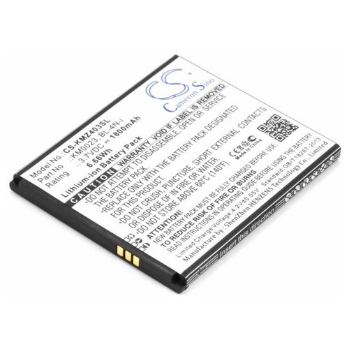 Аккумулятор Cameron Sino CS-KMZ403SL для DNS S4503, (BL-4N-I) original battery for thl bl 10 1800mah backup li ion battery for thl bl 10 bl10 t12 smartphone replacement