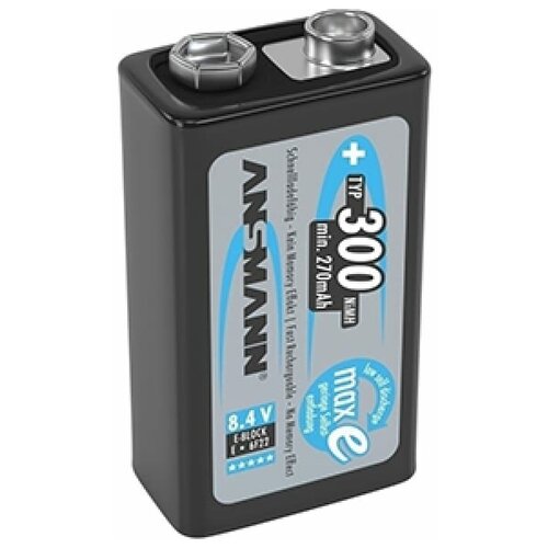 Аккумулятор Крона - Ansmann MaxE 300 mAh SR1 (1 штука) 5035451