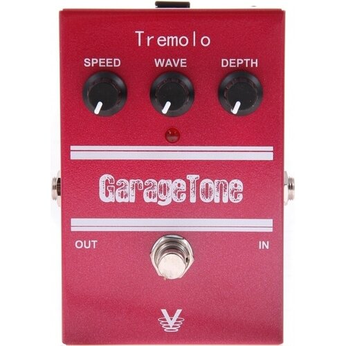 Visual Sound Garage Tone Tremolo Педаль для электрогитары visual sound gtoil garage tone oil can phaser эффект гитарный фэйзер