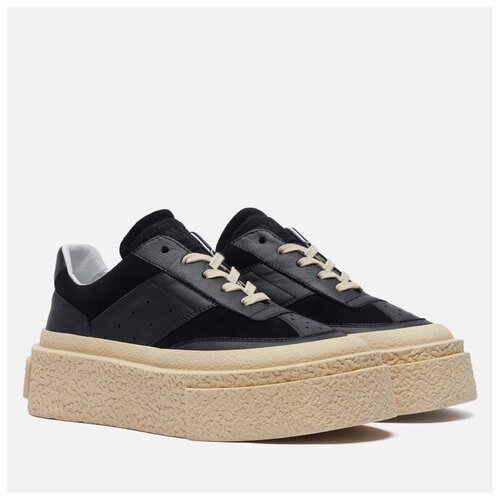 Женские кроссовки Maison Margiela MM6 Panelled чёрный, Размер 39 EU