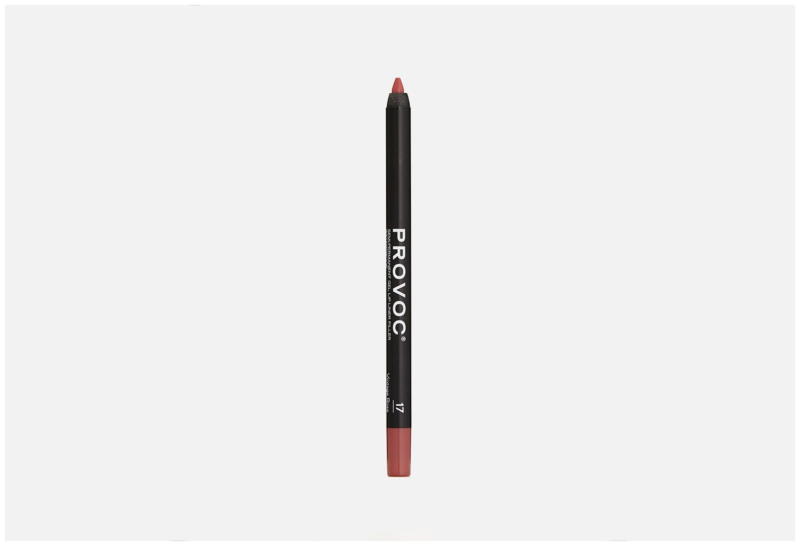 Provoc Gel Lip Liner 17 Vintage Rose Гелевая подводка в карандаше для губ