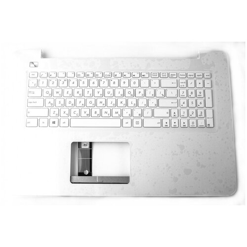 Клавиатура для ноутбука Asus X756UA TopCase Белая Pn 13NB0A03AM0221 90NB0A03-R30201 2099₽