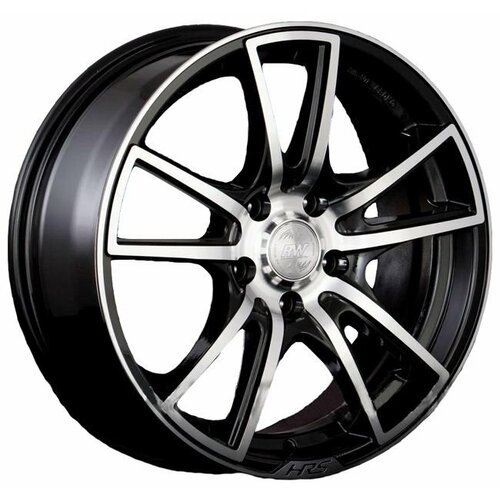Колесный диск Racing Wheels H-411 6.5х15/5х105 D56.6 ET35, 6 кг, BK F/P