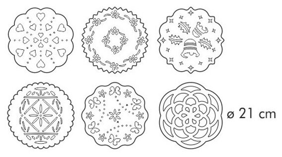 Трафареты для украшения Tescoma - фото №5