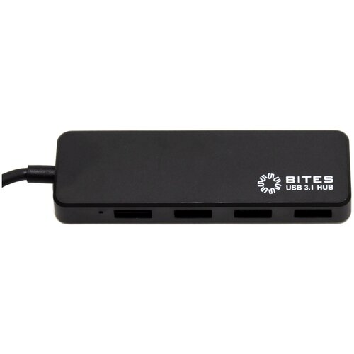 5bites HB34C-311BK Концентратор 4USB30 TYPE-C PLUG BLACK 146200₽