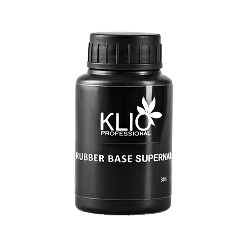 KLIO Professional базовое покрытие Supernail Rubber Base, прозрачный, 30 мл