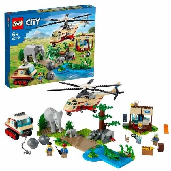 LEGO 60302 Операция по спасению зверей