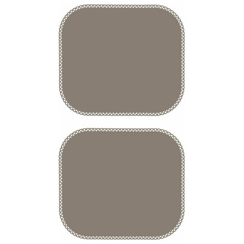 Силиконовый коврик Maid, 40х35 см, 2 шт, цвет серый Vigar 7654346 .