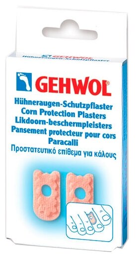 Gehwol пластырь мозольный, 9 шт. бежевый