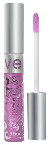 Lavelle блеск для губ Silver, 57, розовая фуксия металлик