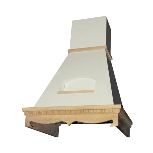 Вытяжка купольная Elikor Бельведер 90П-650-П3Г бежевыйбук св коричневый 847798 1782100₽