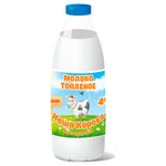 Молоко Наша Корова топленое 4%, 0.9 л - изображение