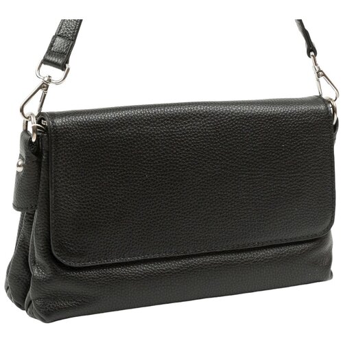 Сумка  клатч B.D.E.K. классическая, натуральная кожа, черный