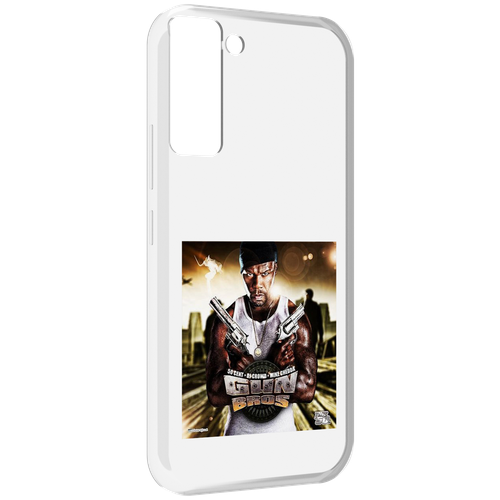 Чехол MyPads 50 Cent - Gun Bros для Tecno Pop 5 LTE / Pop 5 Pro задняя-панель-накладка-бампер