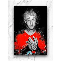 Картины для интерьера на холсте размер 40х60 / Lil Peep