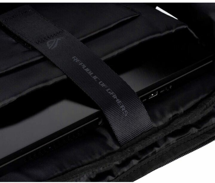 Сумка для ноутбука 15.6" Asus ROG Ranger BP1500 серый полиэстер (90XB0510-BBP000) - фото №3