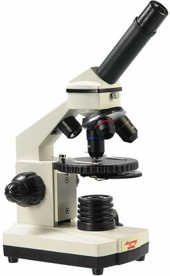 Микроскоп школьный Эврика 40х-1280х в текстильном кейсе