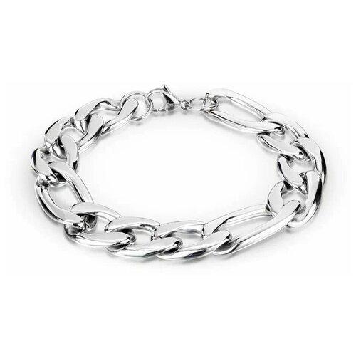 Браслет-цепочка Spikes размер 203 см размер M серебристый 650₽