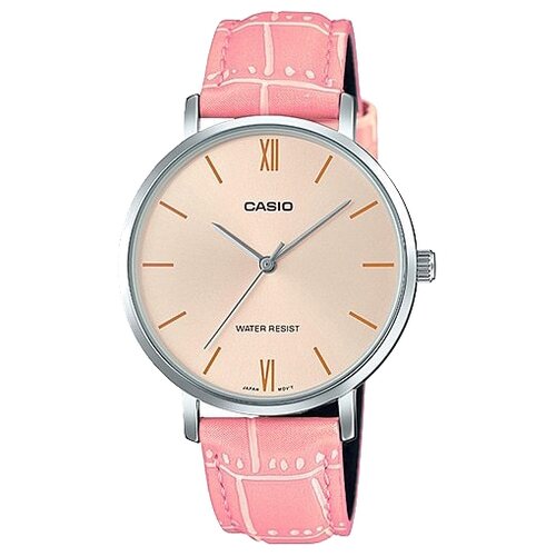 Наручные часы CASIO Collection LTP-VT01L-4B, розовый, серебряный