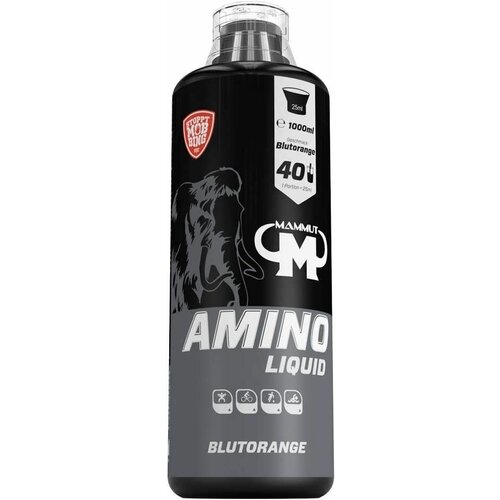 Mammut Nutrition Amino Liquid + Vitamin B6 1000ml (Кровавый апельсин)