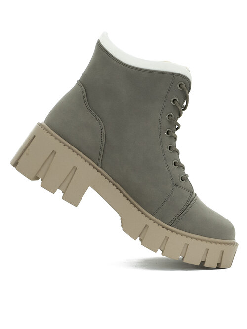 Ботинки  PATROL, демисезон/зима, размер 38, серый