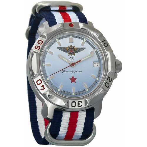Наручные часы Восток Командирские, мультиколор наручные часы восток командирские механические командирские 811290 tricolor5 мультиколор