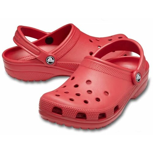 Шлепанцы Crocs, размер 44, красный