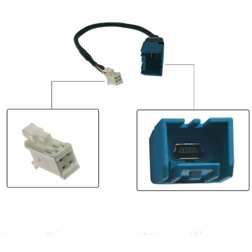 4Pin кабель адаптер для штатного USB AUX Nissan Ford