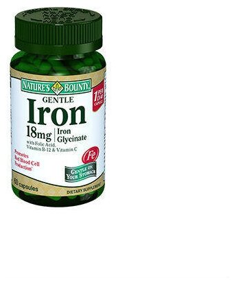 Nature's Bounty (Нэйчес баунти) Легкодоступное железо капсулы 28 мг 90 шт. Nature's Bounty US - фото №3
