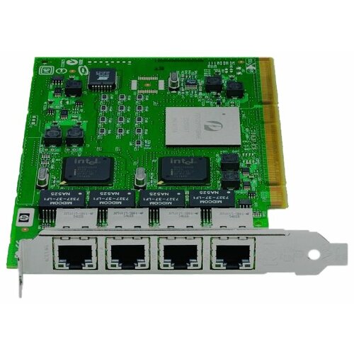 Сетевая карта HP NC340T 4-Port PCI-X 10/100/1000T 391661-B21