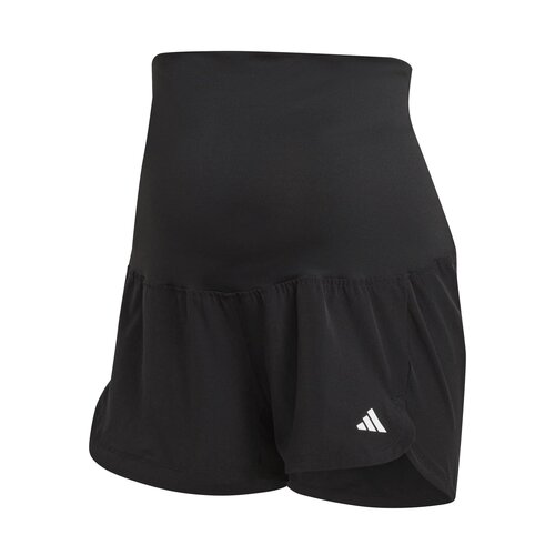 Шорты спортивные adidas Pacer Woven Stretch Training Maternity Shorts, размер XS INT, черный