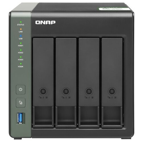 сетевое хранилище nas qnap ts 431kx 2g 4 bay настольный cortex a15 al 214 Сетевое хранилище (NAS) QNAP (TS-431KX-2G)