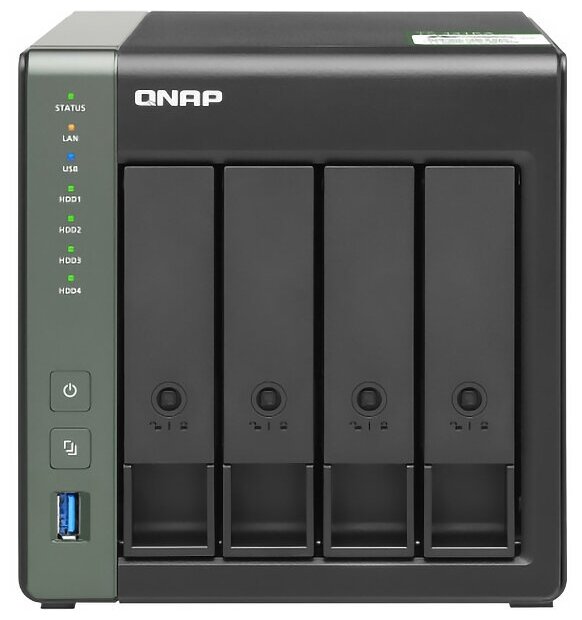 Сетевое хранилище NAS Qnap TS-431KX-2G 4-bay настольный Cortex-A15 AL-214