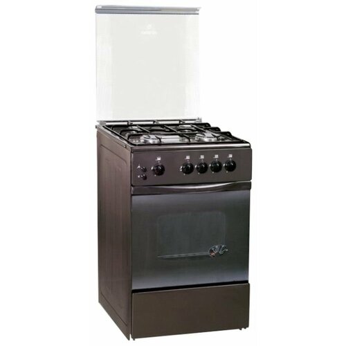 Газовая плита GRETA 1470-00-07 коричневая с ЧР GG 5072 CG 38B 1633000₽