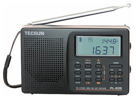 Радиоприемник Tecsun PL-606 black