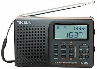 Радиоприемник Tecsun PL-606 black