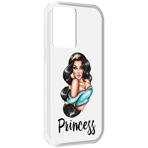 Чехол MyPads Принцесса-Жасмин женский для OnePlus Nord N20 SE задняя-панель-накладка-бампер