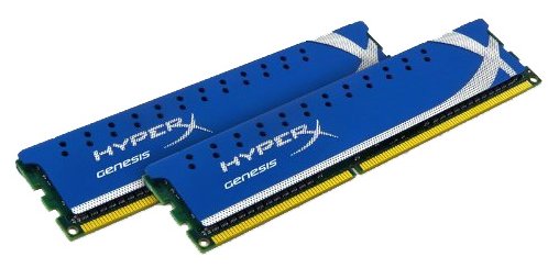 Оперативная память HyperX 8 ГБ (4 ГБ x 2 шт.) DDR3 1600 МГц DIMM CL9 KHX1600C9D3K2/8G